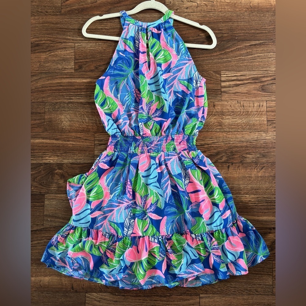 Lilly Pulitzer Floral Pamelyn Lileeze Dress
Blue Grotto Beleaf in Yourself
NWOT - Picture 11 of 13